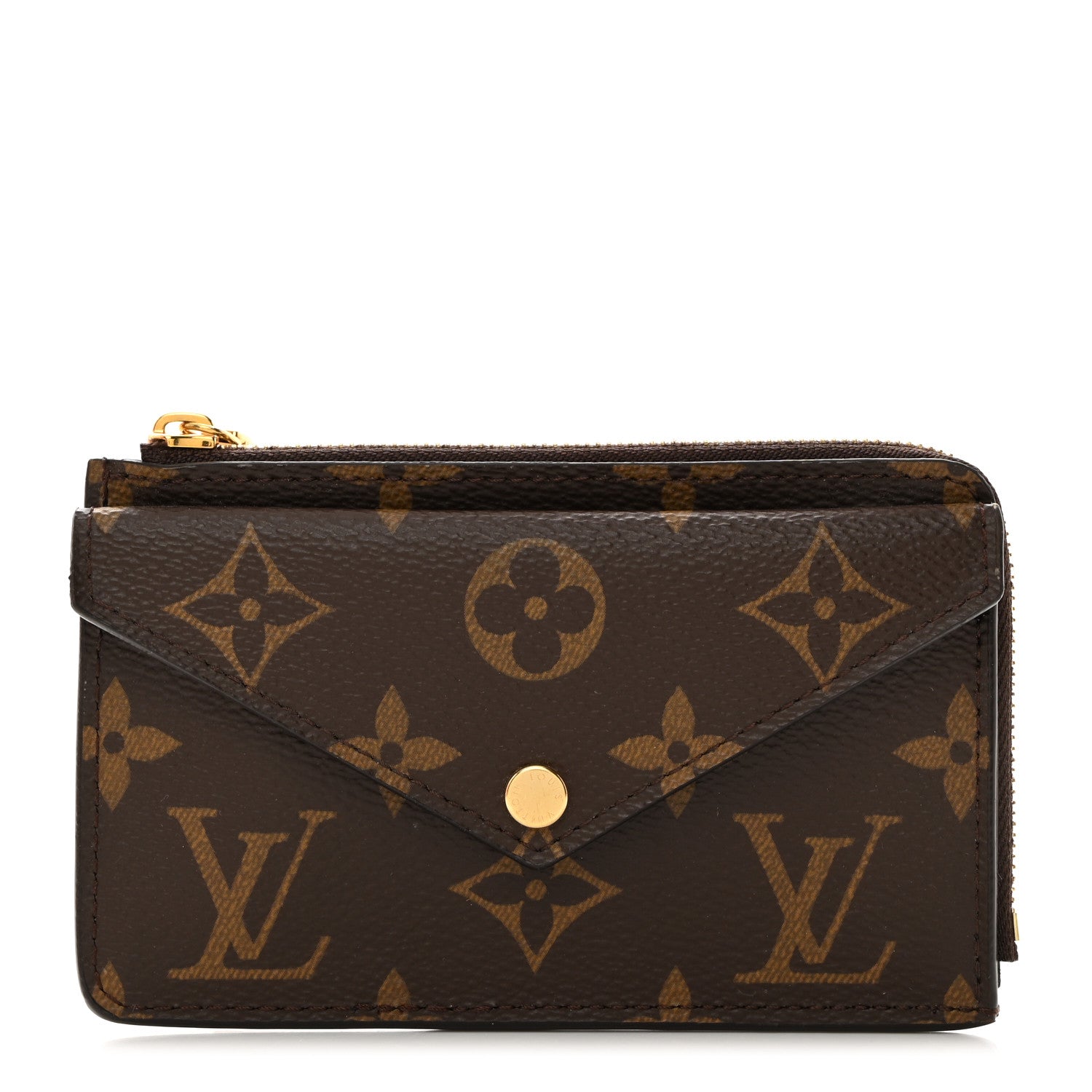Louis Vuitton Monogram Recto Verso Card Holder Black 1 of 7
