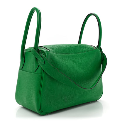 Hermes Taurillon Clemence Lindy 26 Bambou 3 of 8
