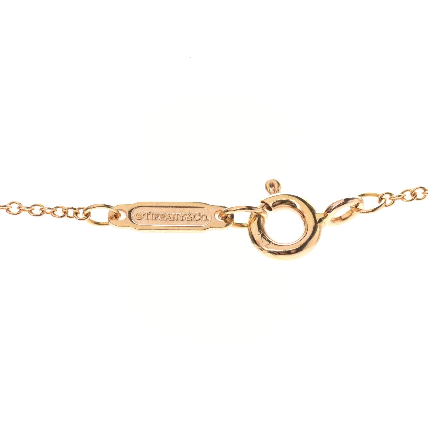 18K Rose Gold Mini Key Pendant Necklace