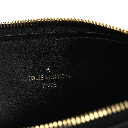 Louis Vuitton Empreinte Monogram Giant Crafty Pochette Felicie Zippered Insert Black 6 of 6