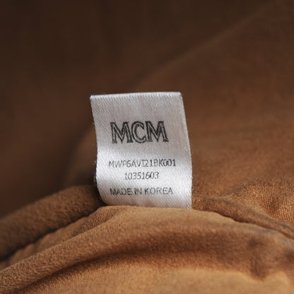 MCM Visetos Large Liz Reversible Shopper Tote Black 13 of 33