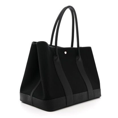 Hermes Toile Militaire Negonda Neo Garden Party Voyage 41 Black 3 of 11