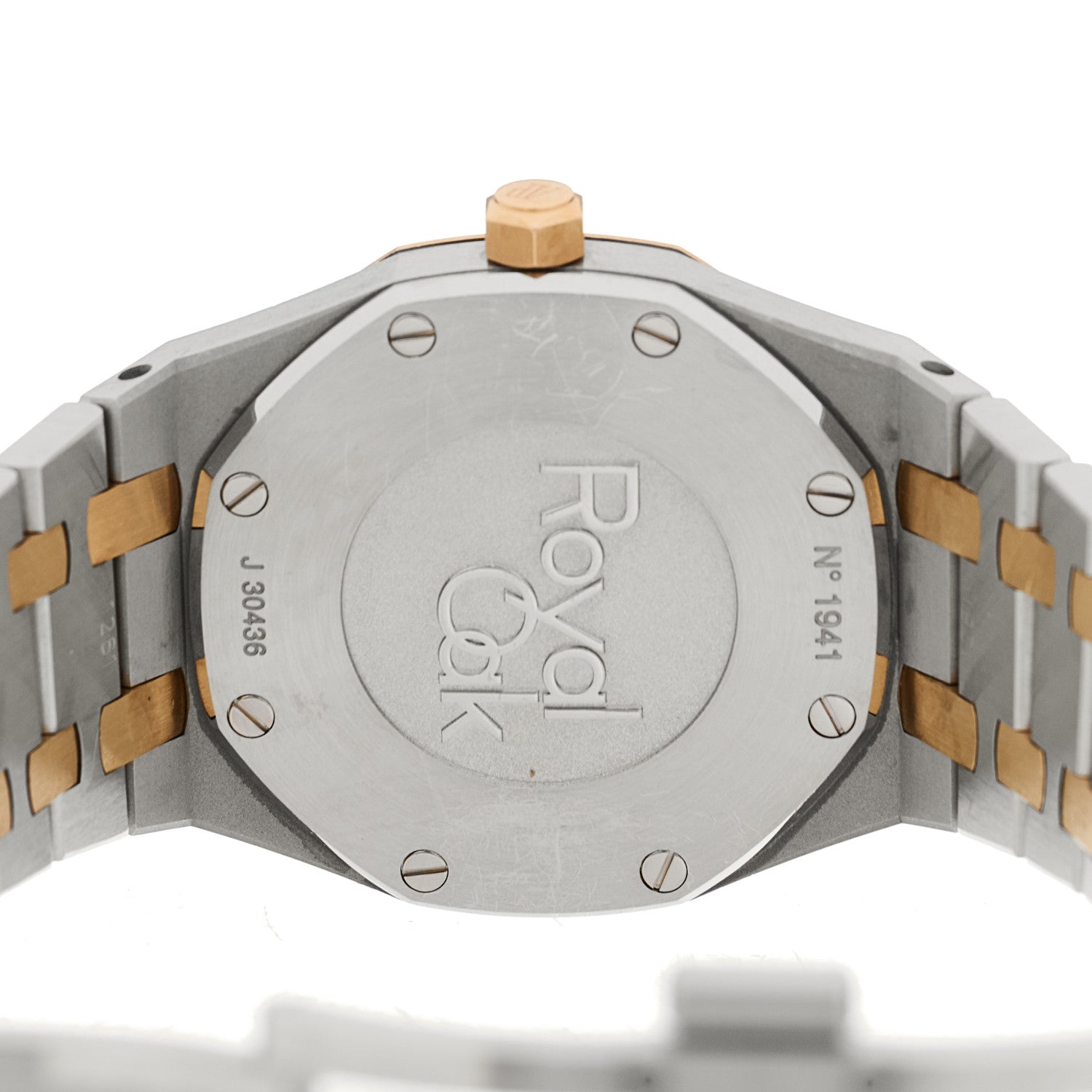 Audemars Piguet Stainless Steel 18K Rose Gold Diamond 33mm Royal Oak Quartz Watch White 67651SR.ZZ.1261SR.01 4 of 5