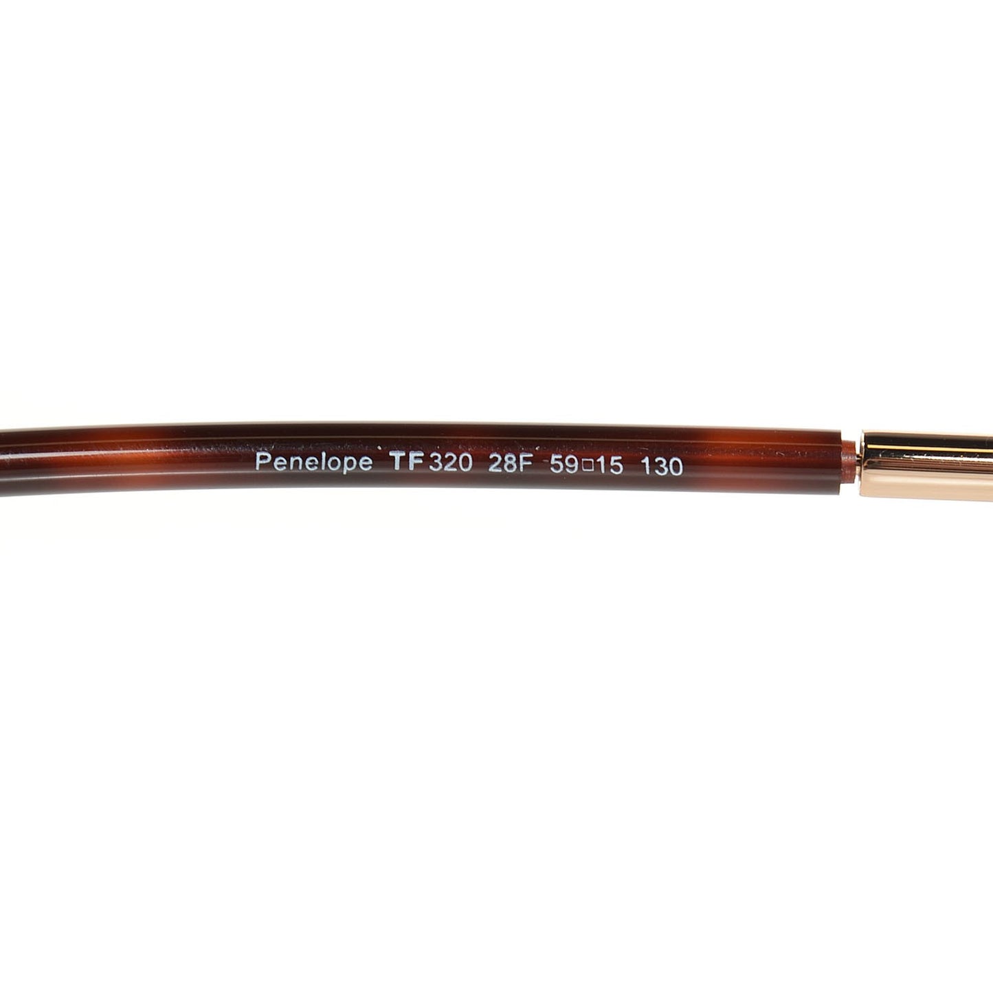 Penelope Vintage Round Sunglasses TF320 Brown