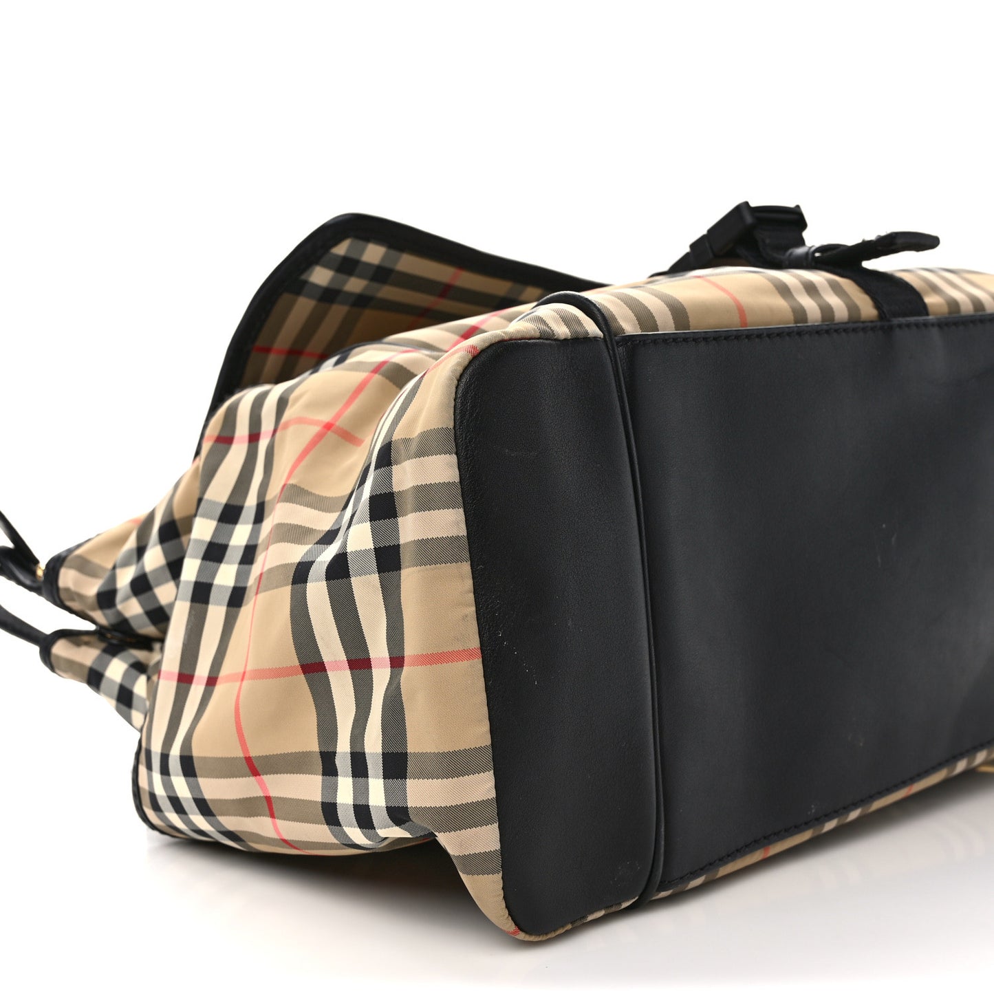 Nylon Vintage Check Logo Diaper Bag