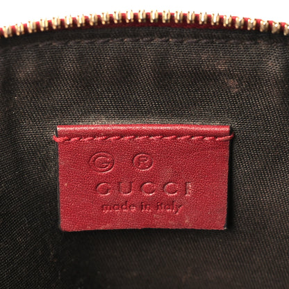 Gucci Microguccissima GG Cosmetic Case Red 6 of 12