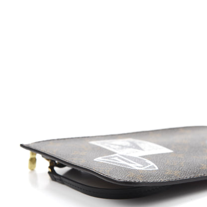 Louis Vuitton Monogram World Tour Neverfull MM GM Pochette 8 of 9