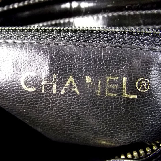 Lambskin Patent Quilted Shoulder Bag