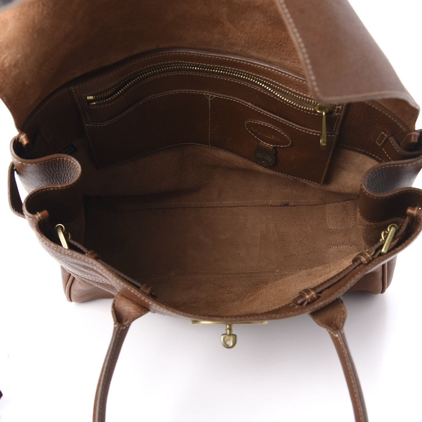 Natural Leather Bayswater Oak