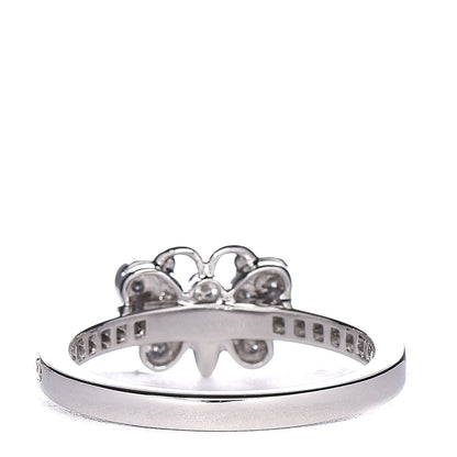 Tiffany Platinum Diamond Enchant Butterfly Ring 49 4.75 4 of 7