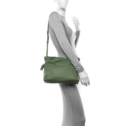 Loewe Nappa Flamenco Knot Clutch Rosemary 2 of 11