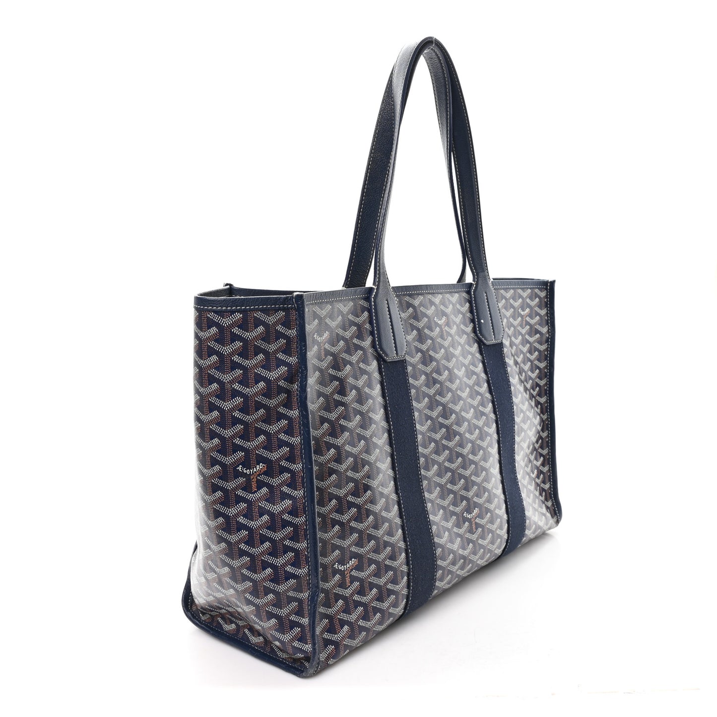 Goyardine Villette Tote Blue