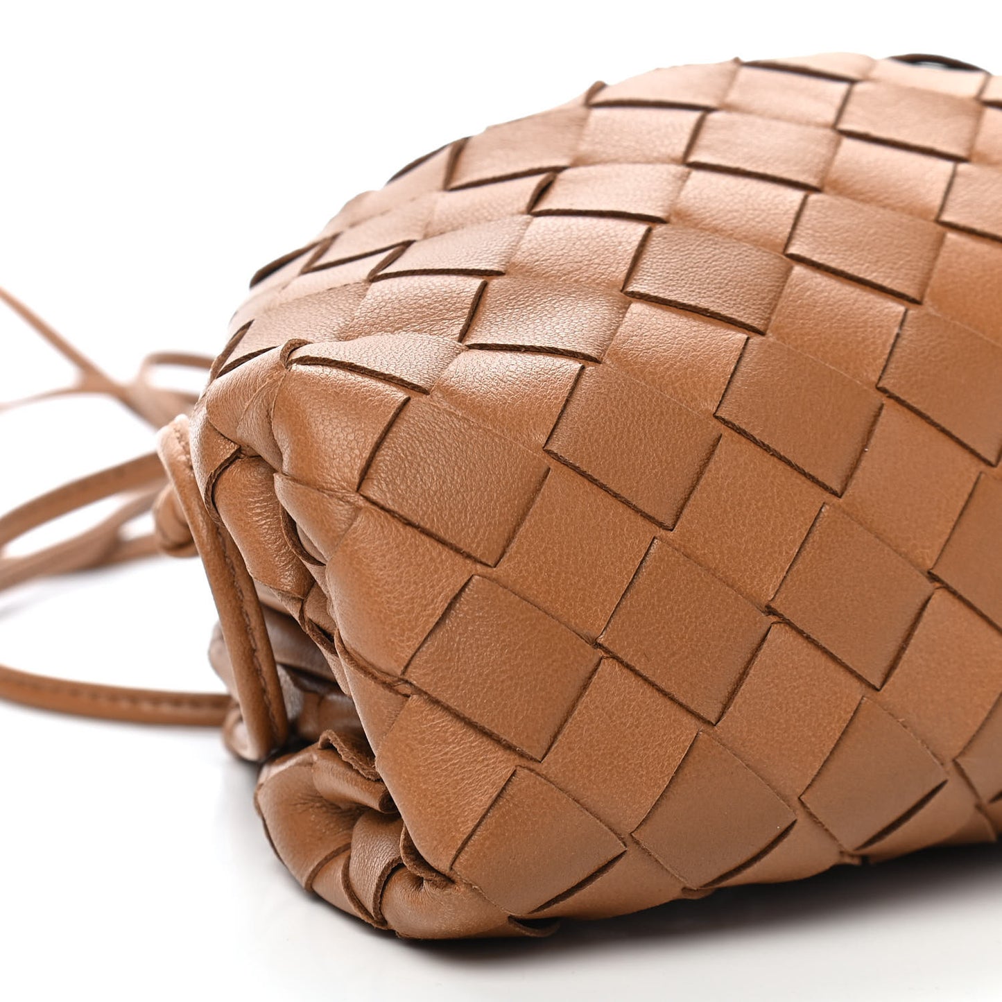 Nappa Intrecciato The Mini Pouch Carmel