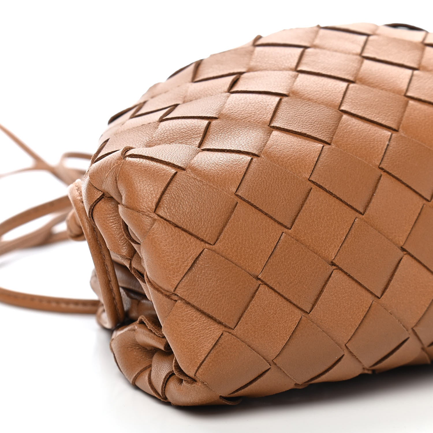 Bottega Veneta Nappa Intrecciato The Mini Pouch Carmel 9 of 10