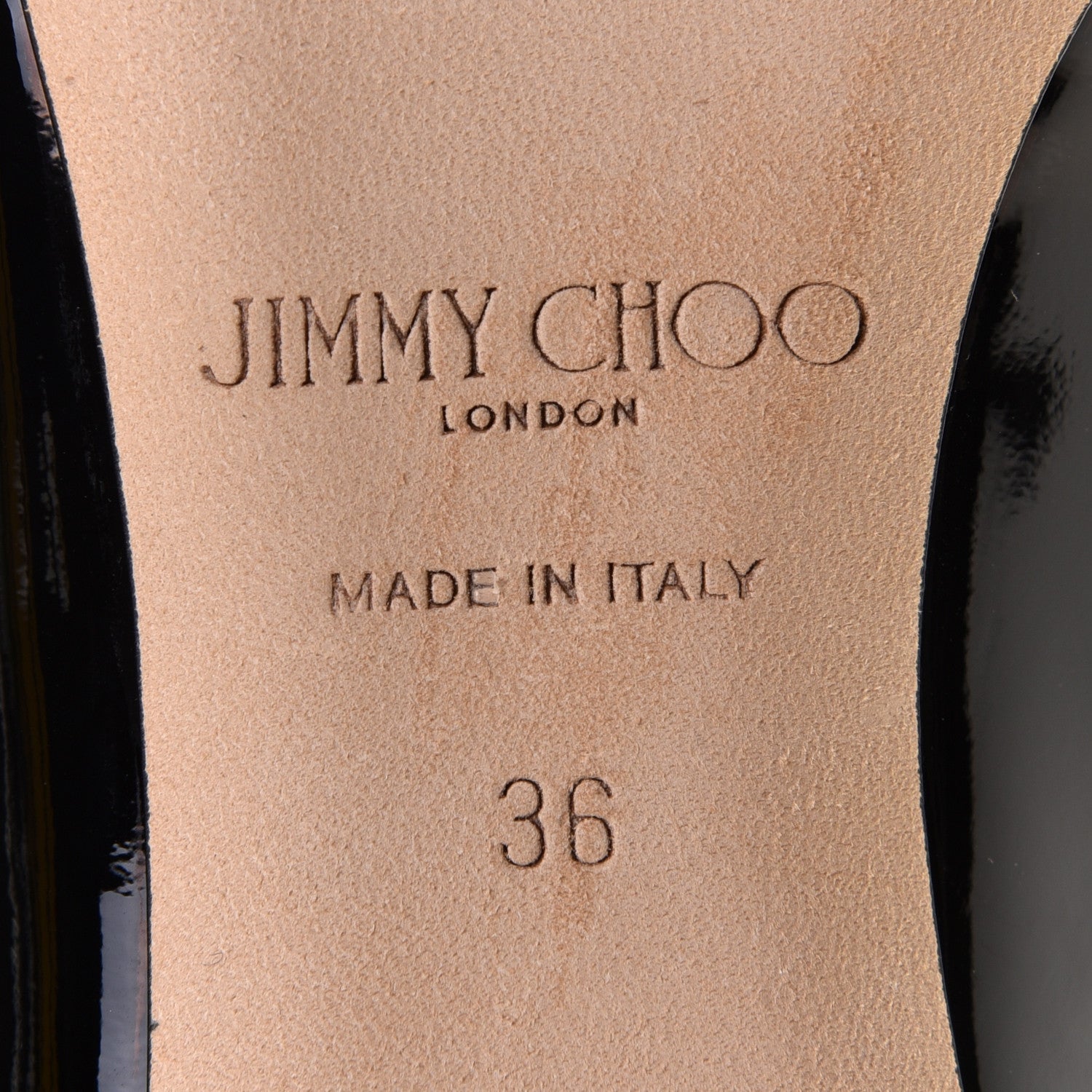 Jimmy Choo Patent Love 65 Pumps 36 Black 6 of 6
