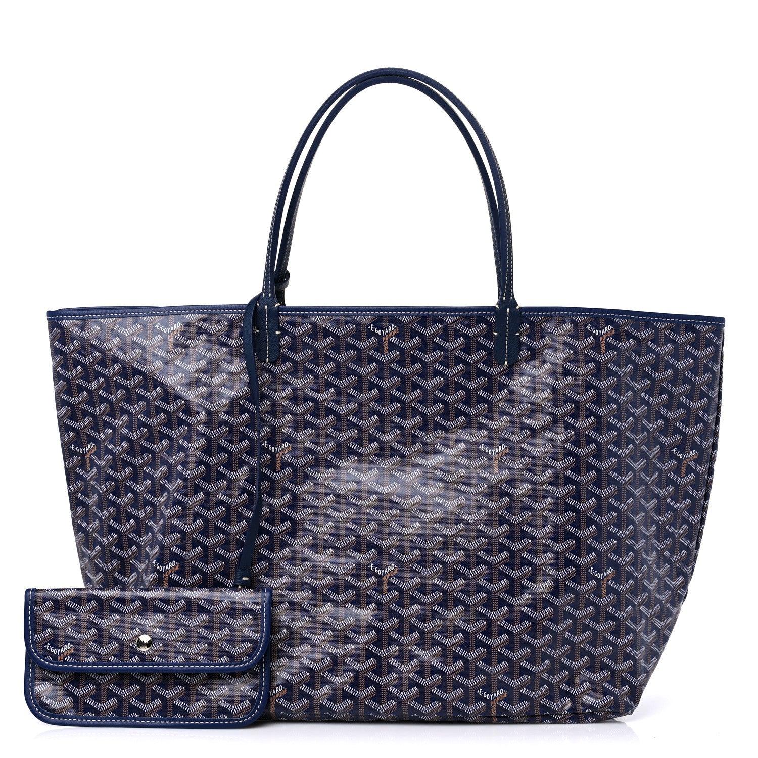 Goyard Goyardine Saint Louis GM Navy 1 of 9