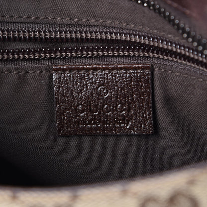 Gucci Monogram Flat Messenger Bag Dark Brown 6 of 8