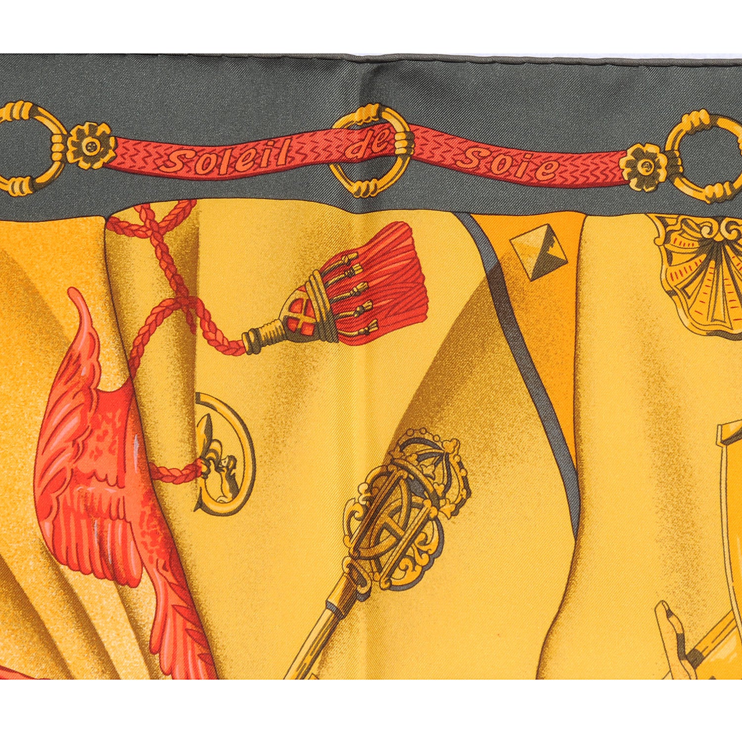 Hermes Silk Soleil De Soie Scarf 90 3 of 5