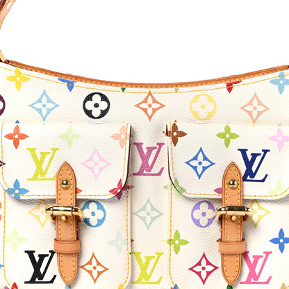 Louis Vuitton Monogram Multicolor Lodge PM White 7 of 9