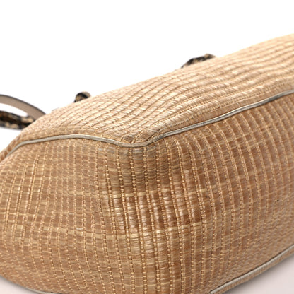 Gucci Natural Straw Large Positano Tote 9 of 19