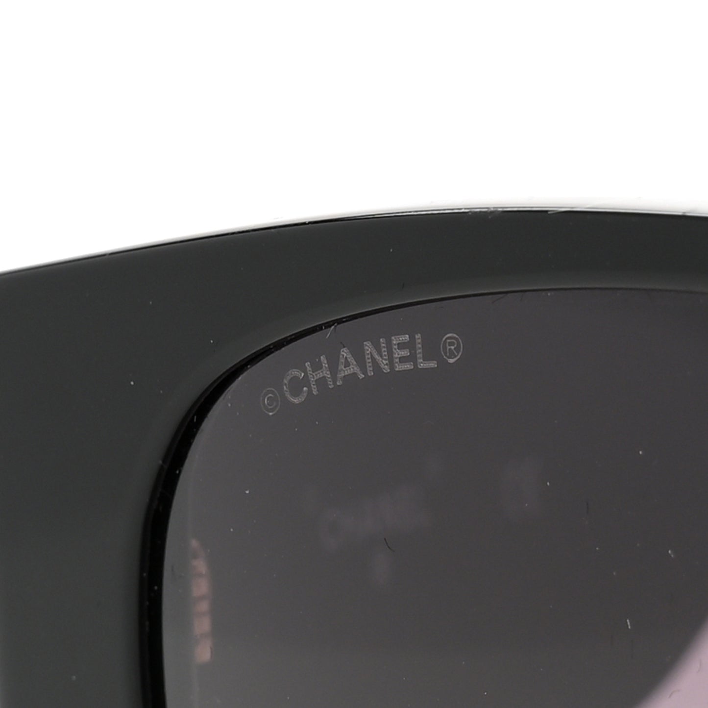 Acetate Quilted CC Pilot Sunglasses 71465 Black