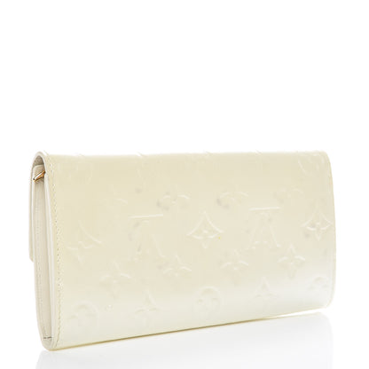 Louis Vuitton Vernis Sarah Wallet Perle 3 of 12
