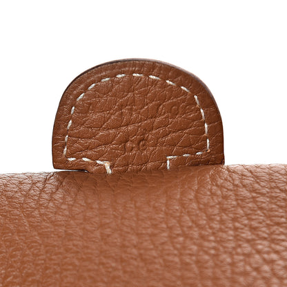 Hermes Taurillon Clemence Evelyne III PM Gold 7 of 11