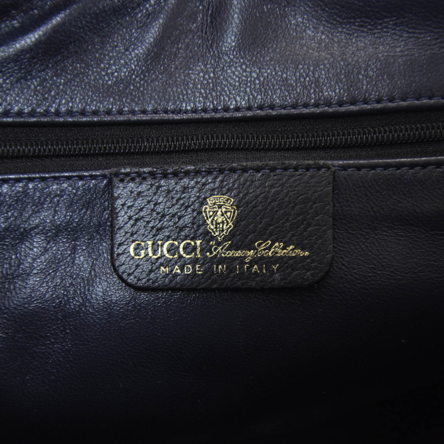 Gucci Monogram Web Tote Navy 8 of 9