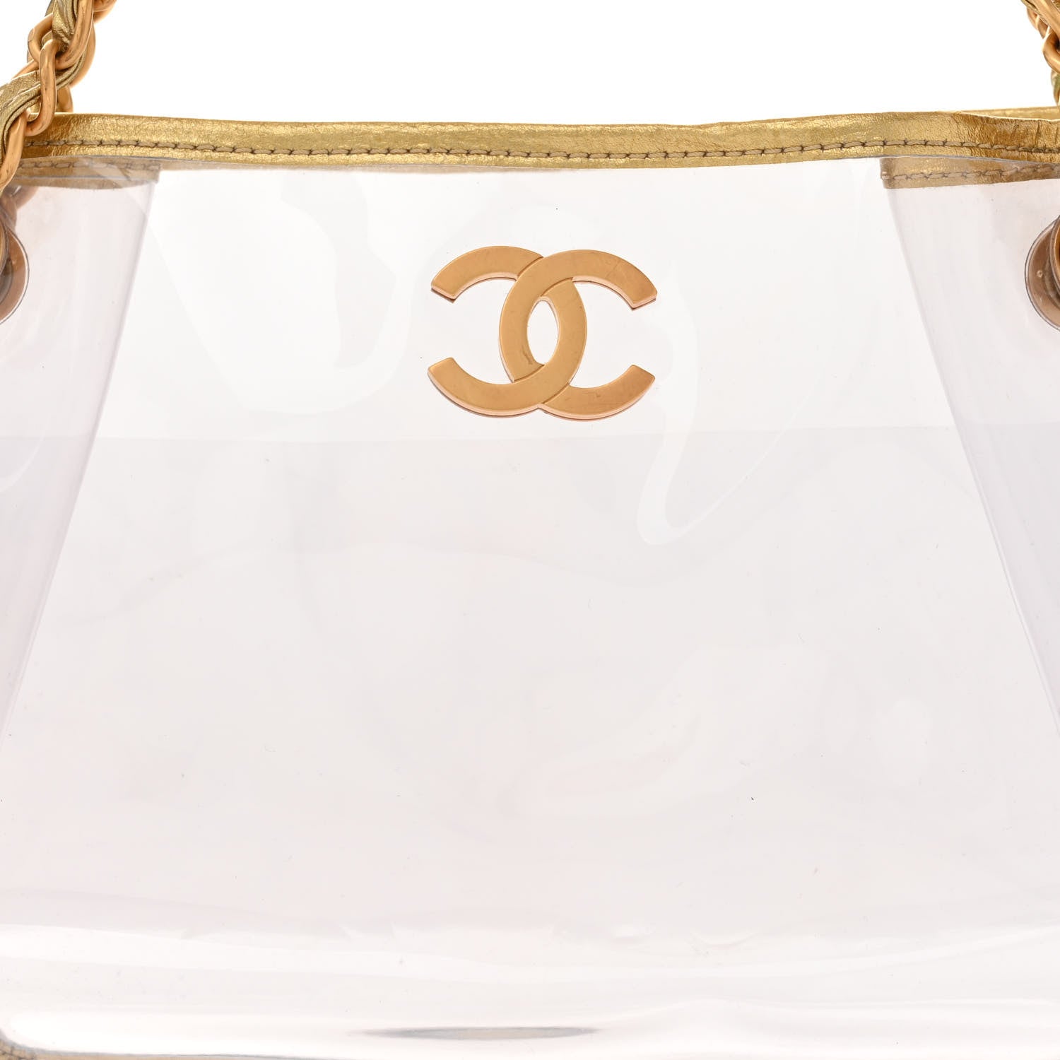 Chanel Vinyl Naked Tote Gold 1545220 – FASHIONPHILE