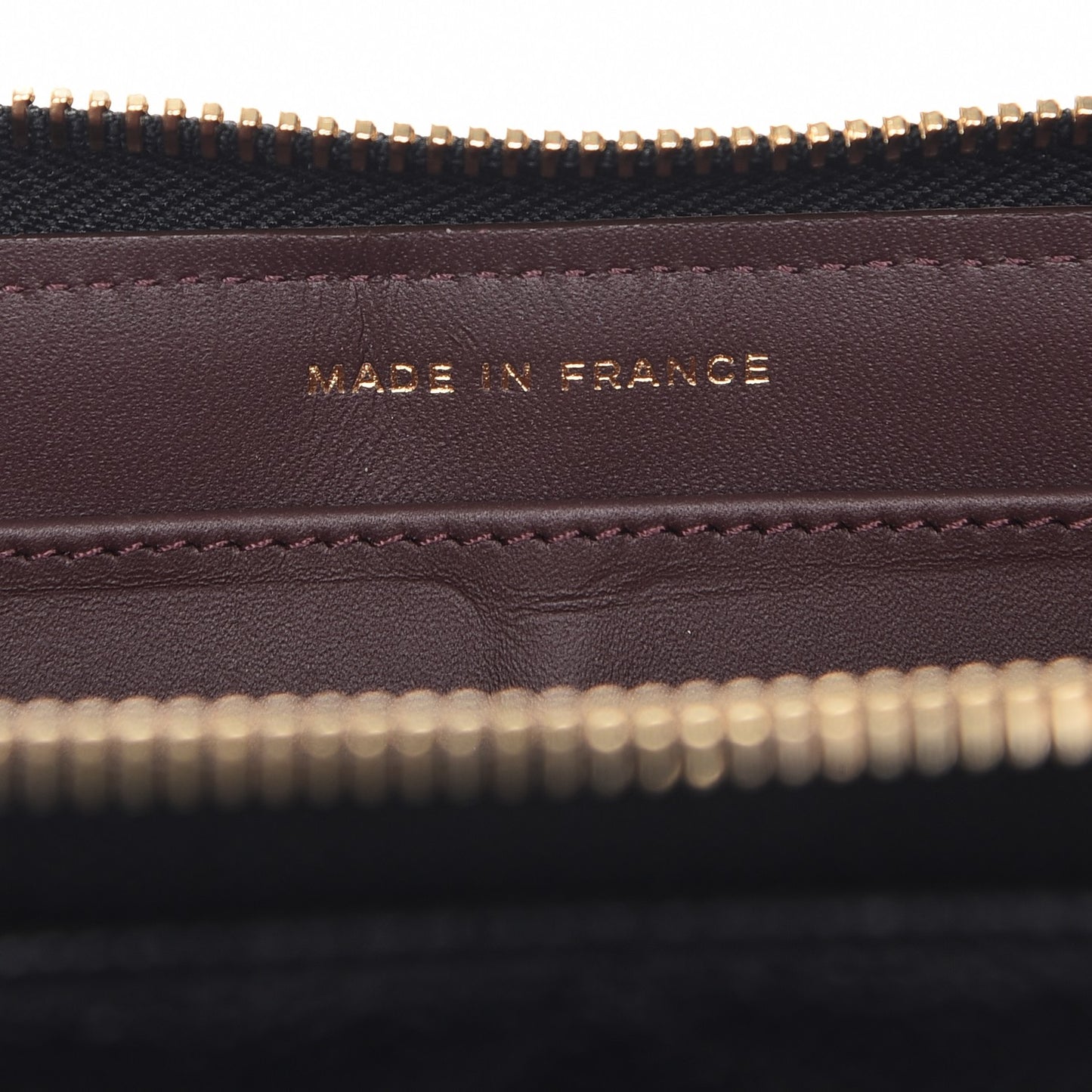 Caviar Quilted Large Gusset Zip Around Wallet Black