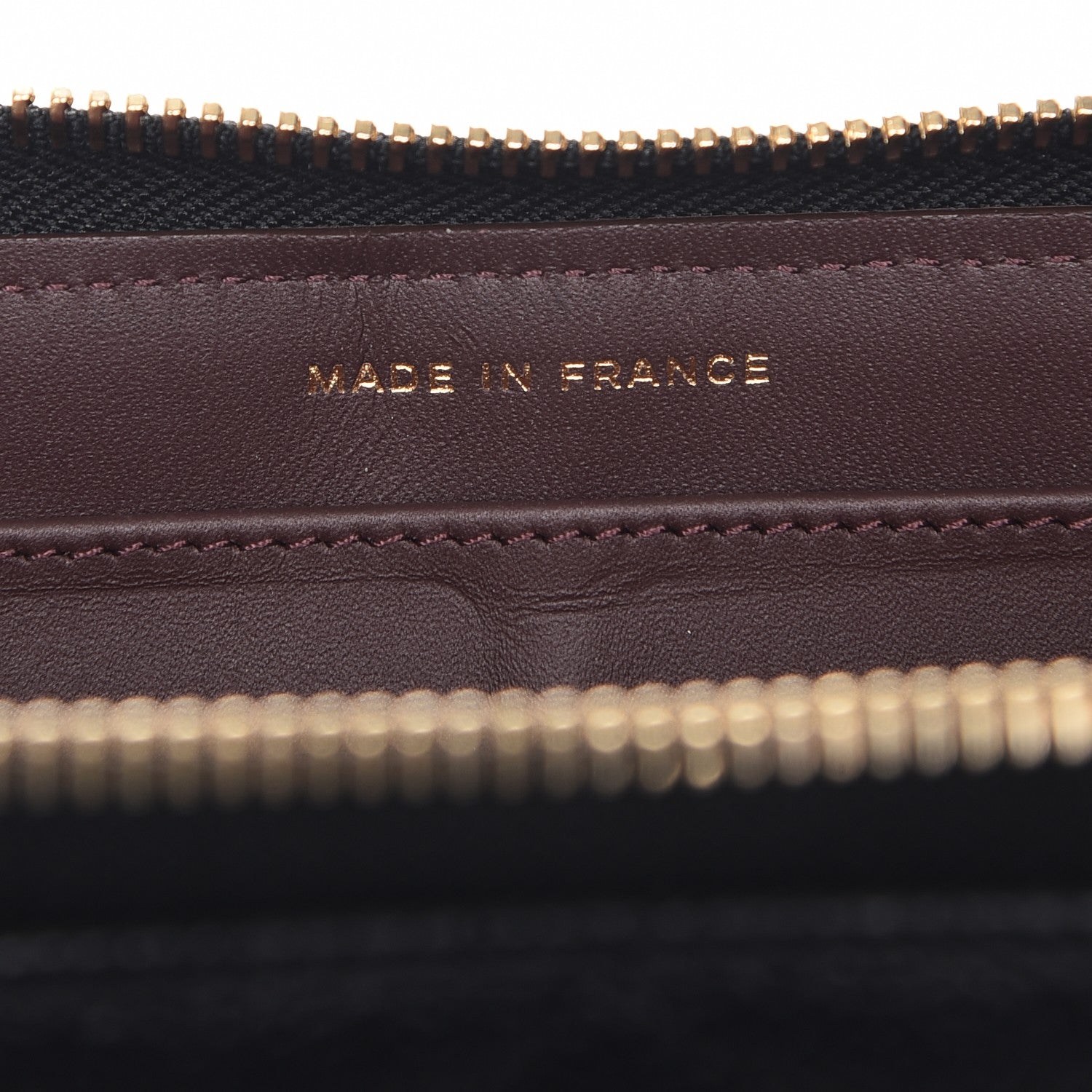Chanel Caviar Quilted Large Gusset Zip Around Wallet Black 7 of 9