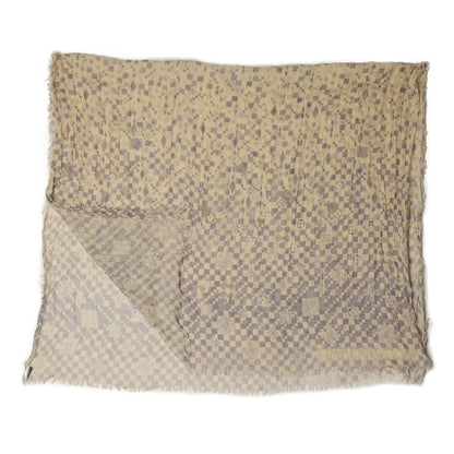 Louis Vuitton Cashmere Silk Damier Azur Stole 3 of 6