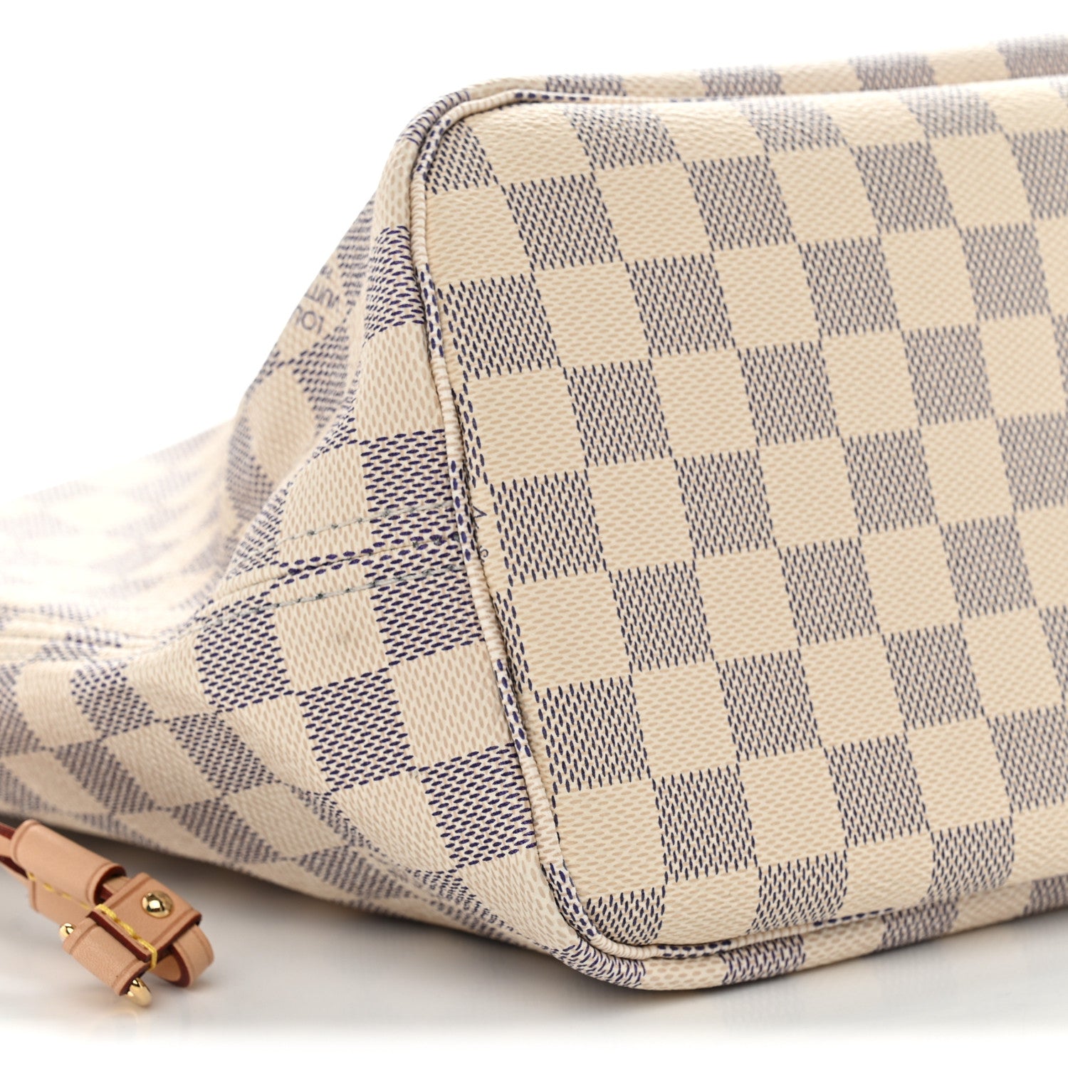 Louis Vuitton Damier Azur Neo Neverfull MM Rose Ballerine 8 of 11