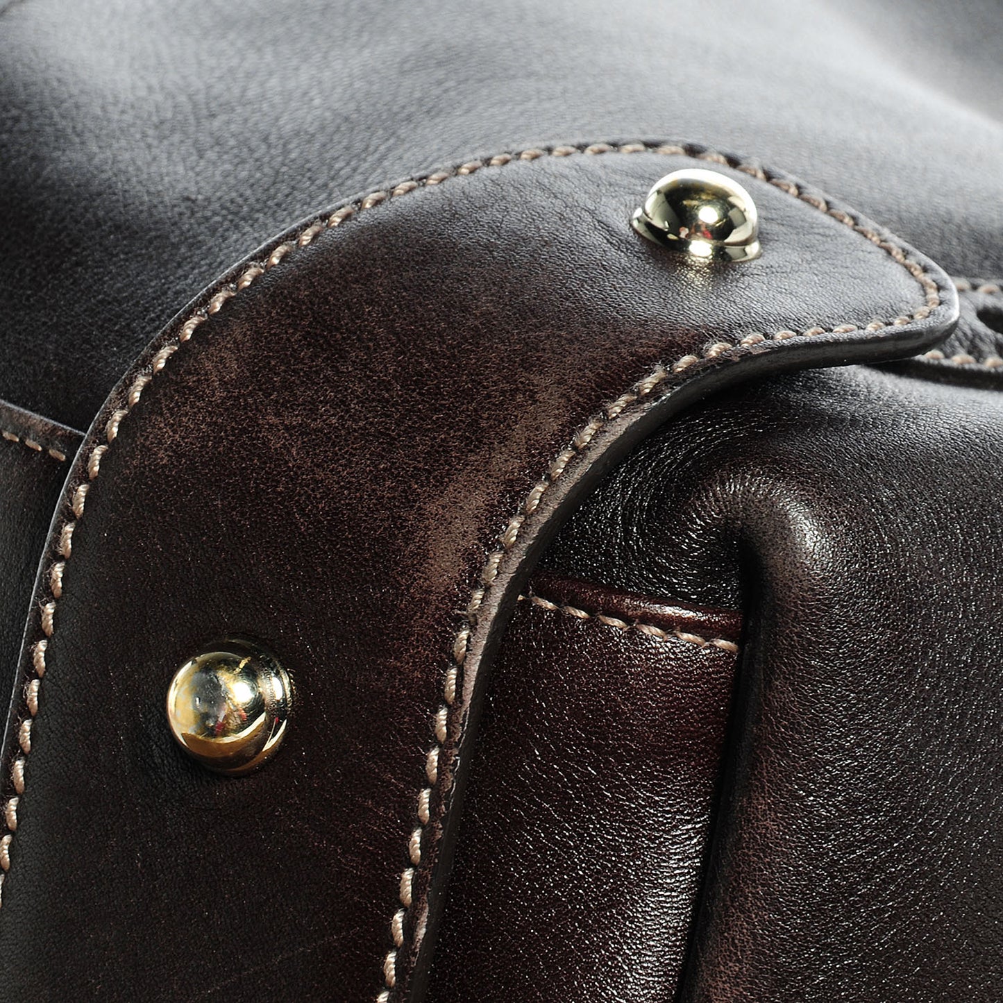 Calfskin Medium Pelham Shoulder Bag Brown
