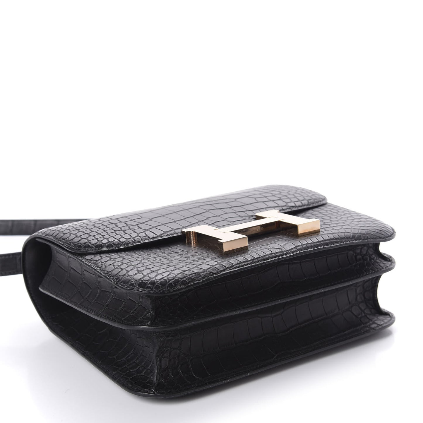Matte Alligator Constance 24 Black