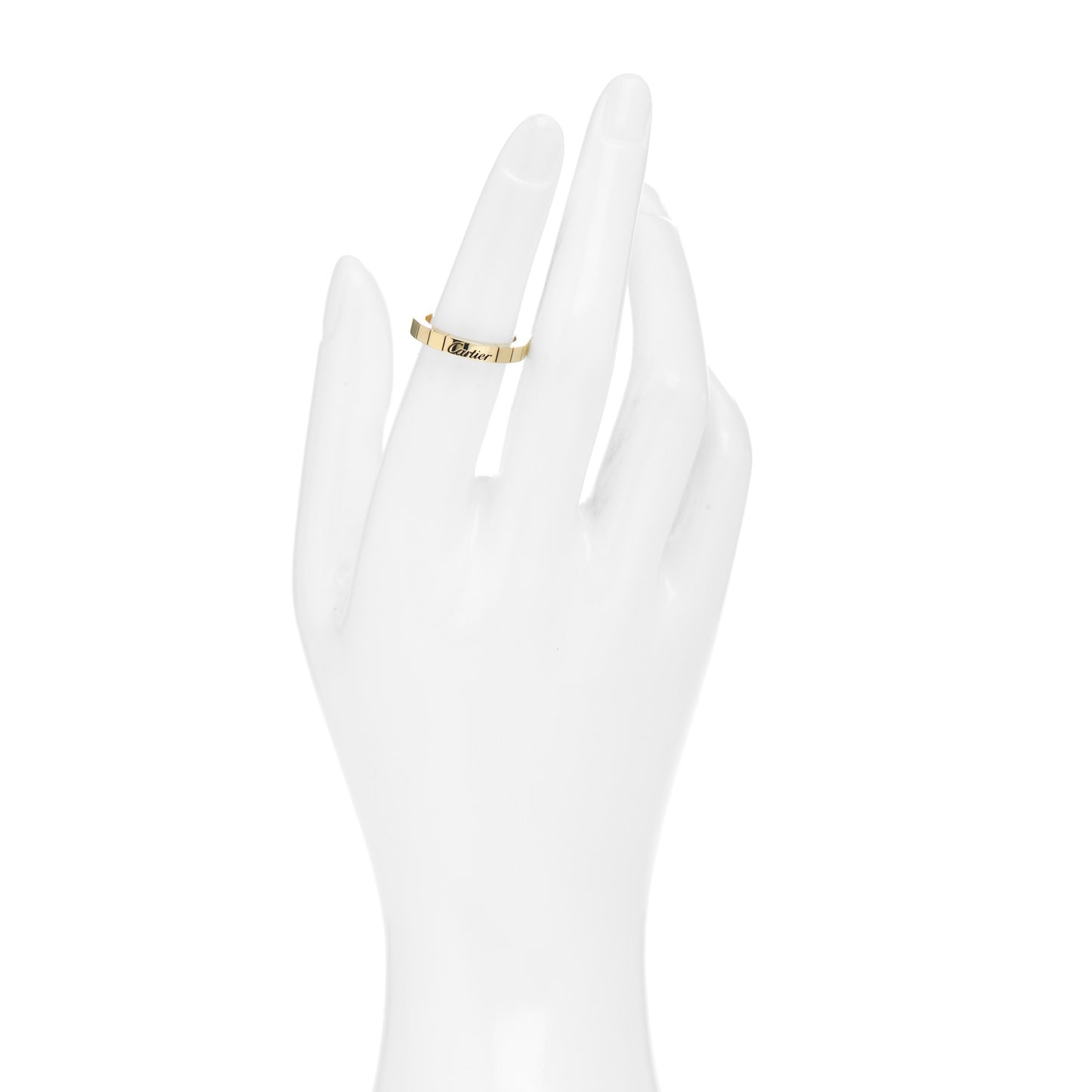 18K Yellow Gold Lanieres Ring 51 5.75