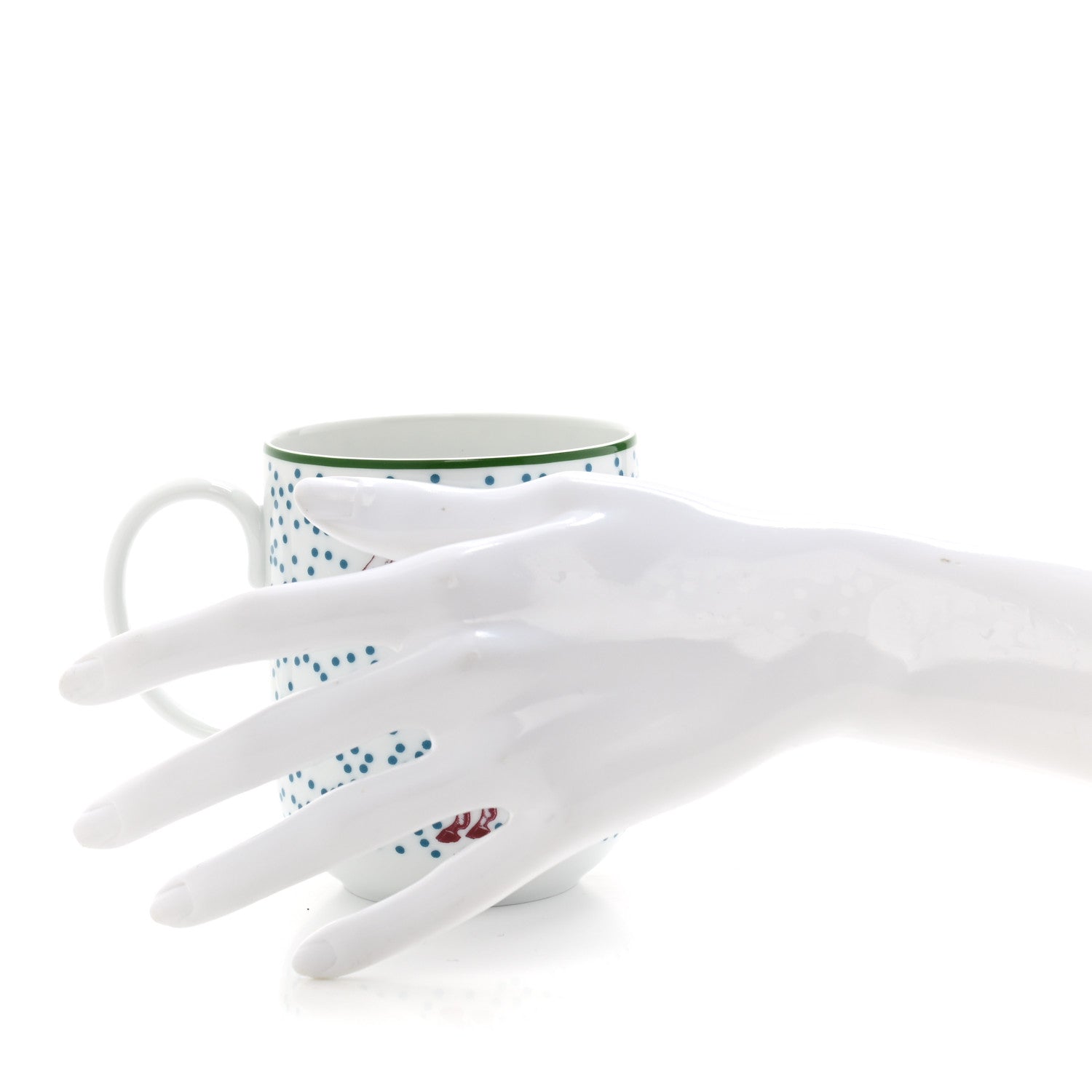 Hermes Porcelain Hippomobile Mug 2 of 8