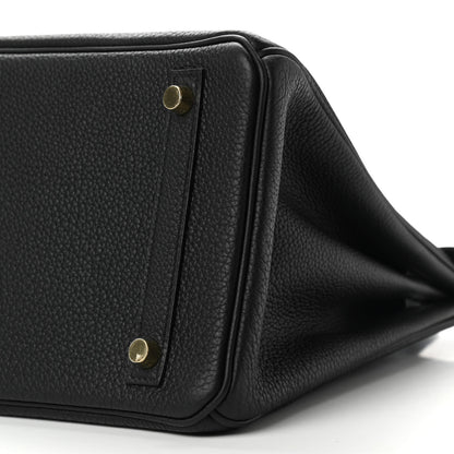 Hermes Togo Birkin 30 Black 10 of 13