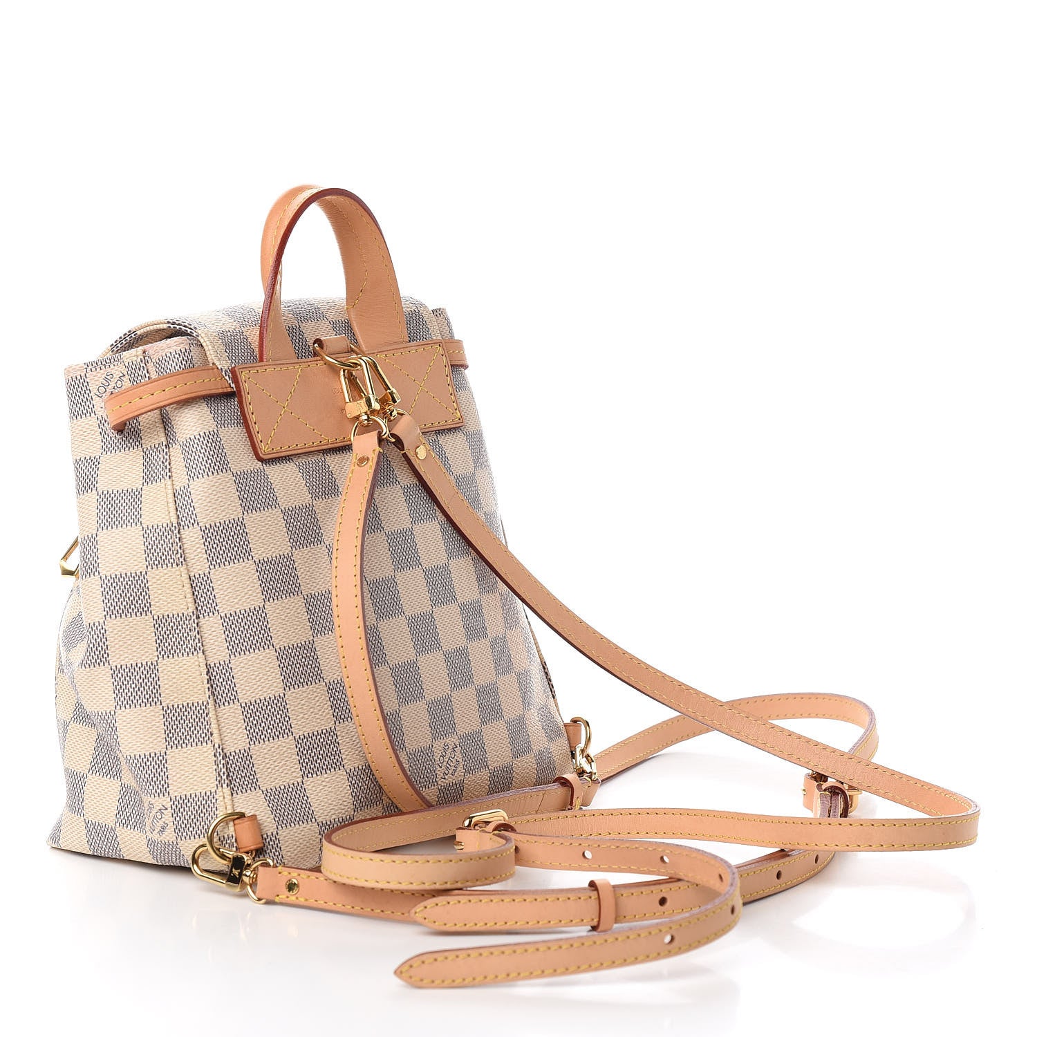 Louis Vuitton Damier Azur Sperone BB Backpack 2 of 11