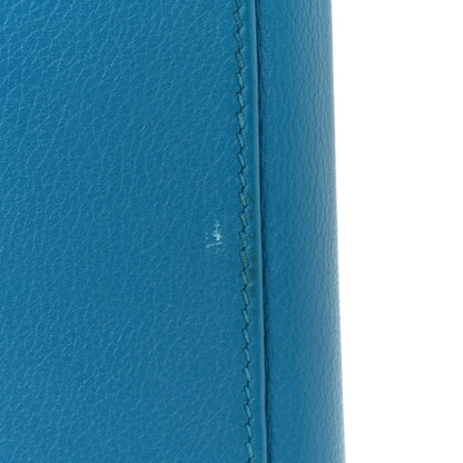 Hermes Evercolor Kelly Retourne 28 Bleu Zanzibar 12 of 17