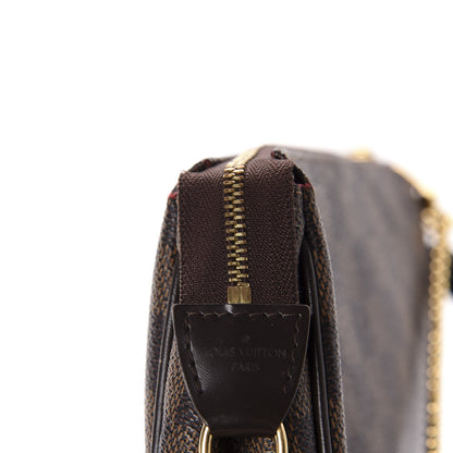 Louis Vuitton Damier Ebene Eva Clutch 8 of 9