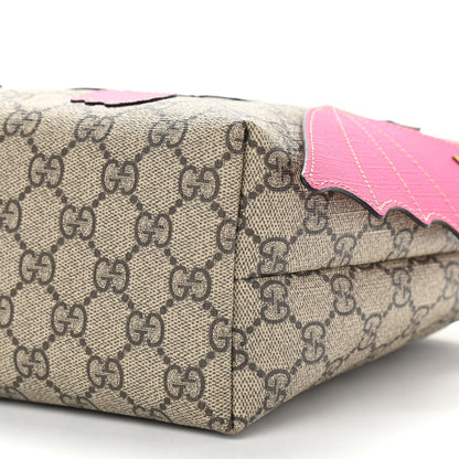 Gucci GG Supreme Monogram Kids Bat Tote 11 of 11