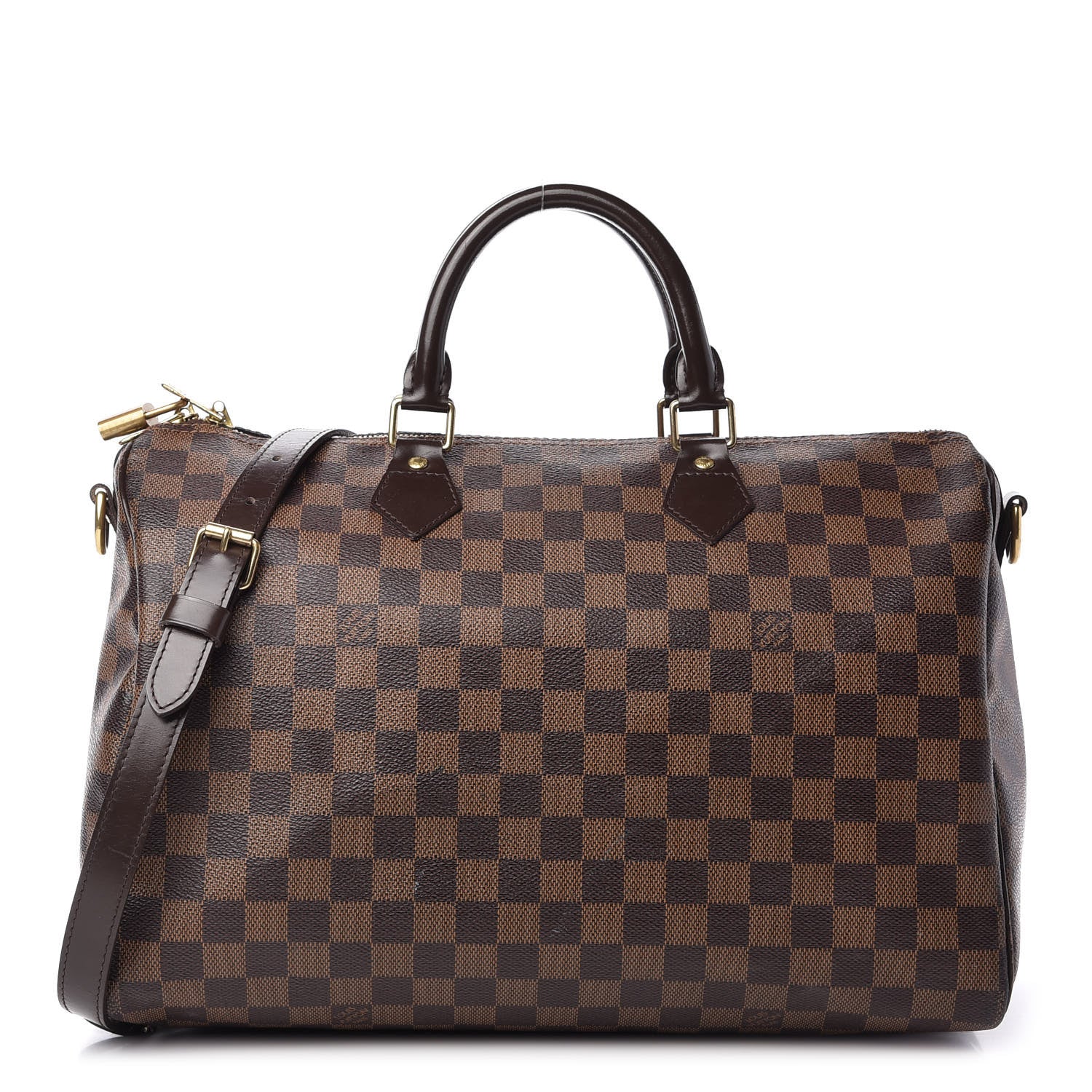 Louis Vuitton Damier Ebene Speedy Bandouliere 35 1 of 10