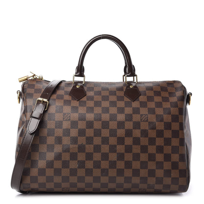 Louis Vuitton Damier Ebene Speedy Bandouliere 35 1 of 10