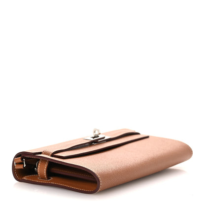 Hermes Epsom Kelly Wallet To Go Gold 4 of 11