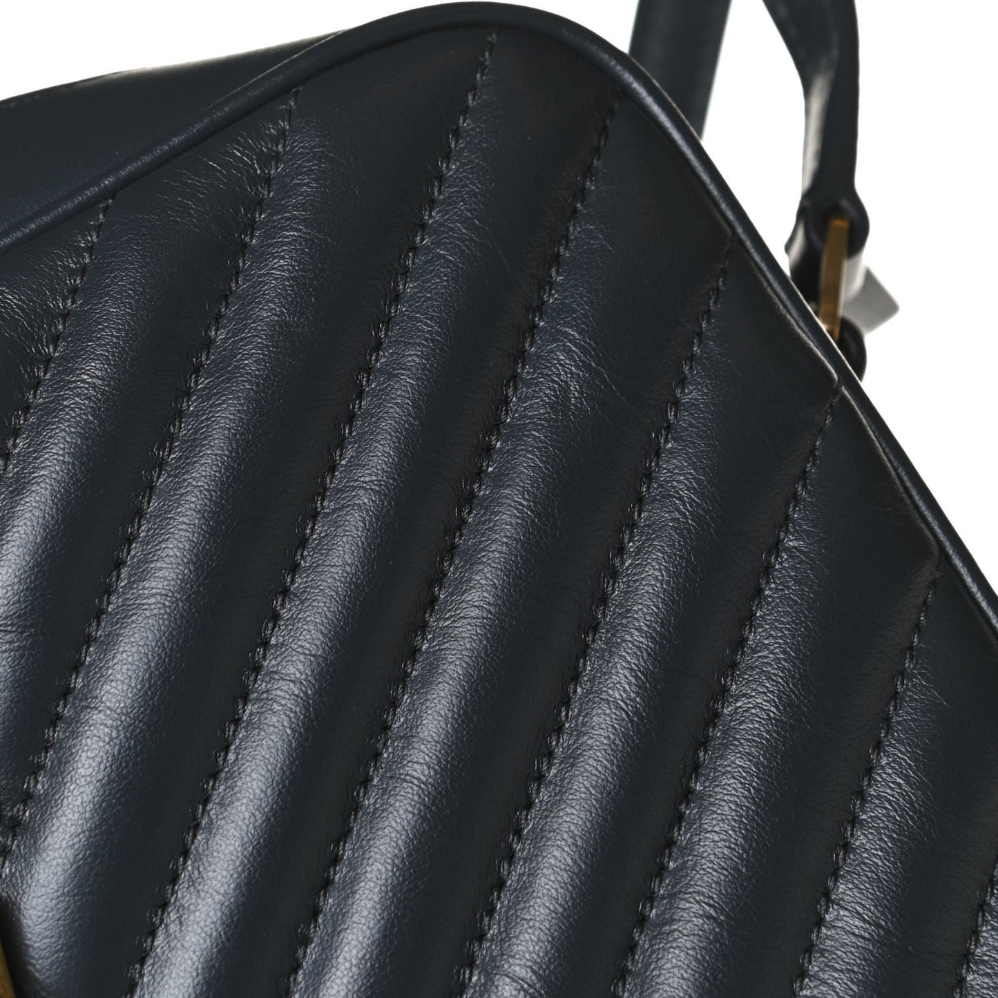 Calfskin Matelasse Monogram Lou Camera Bag Dark Smog