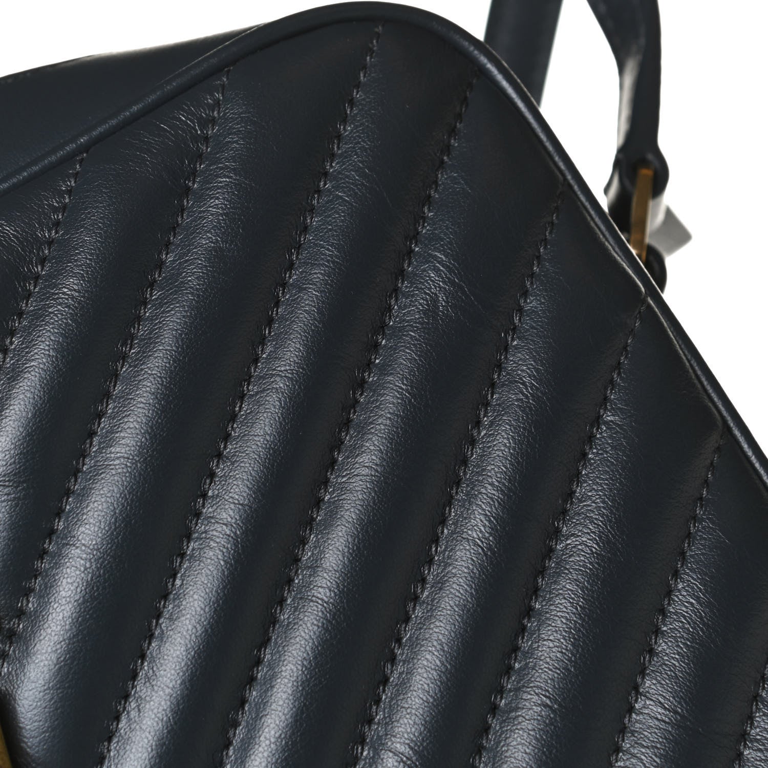 Saint Laurent Calfskin Matelasse Monogram Lou Camera Bag Dark Smog 10 of 13