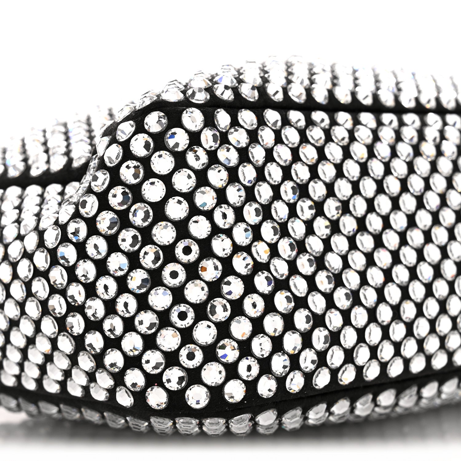 Prada Satin Crystal Mini Re-Edition 2000 Bag Cristal 9 of 10