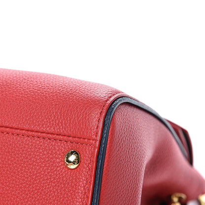 Louis Vuitton Grained Calfskin Monogram Double V Rubis 9 of 11
