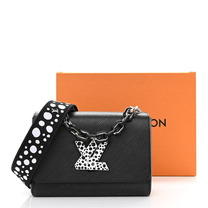 Louis Vuitton LV x YK Epi Infinity Dots Twist Shoulder Bag MM Black 12 of 12